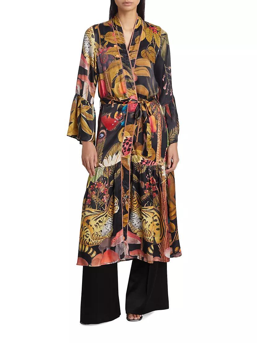 Eterna Niko Printed Robe Product Image