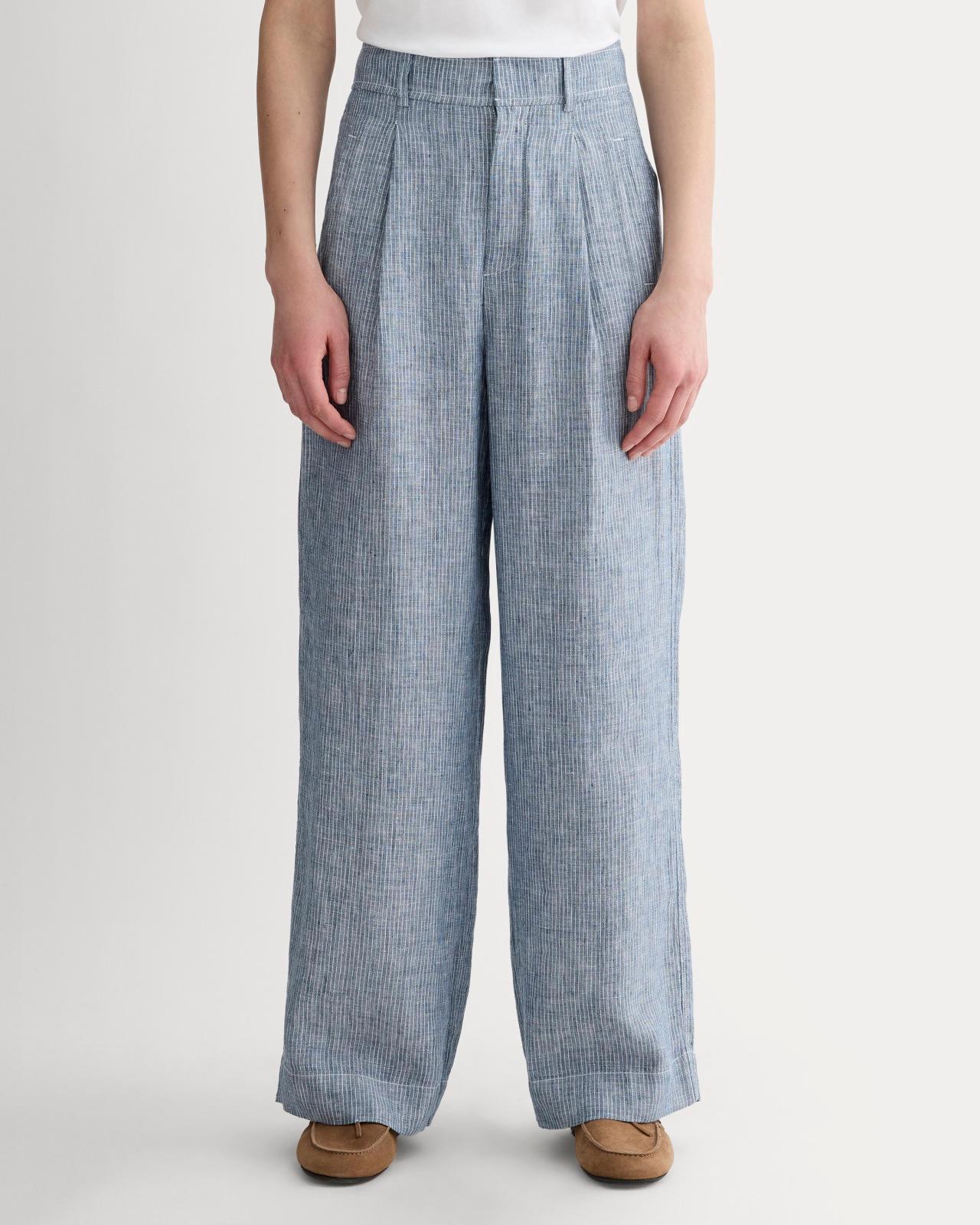 Womens Linen Way-High Drape Pant by Everlane Product Image