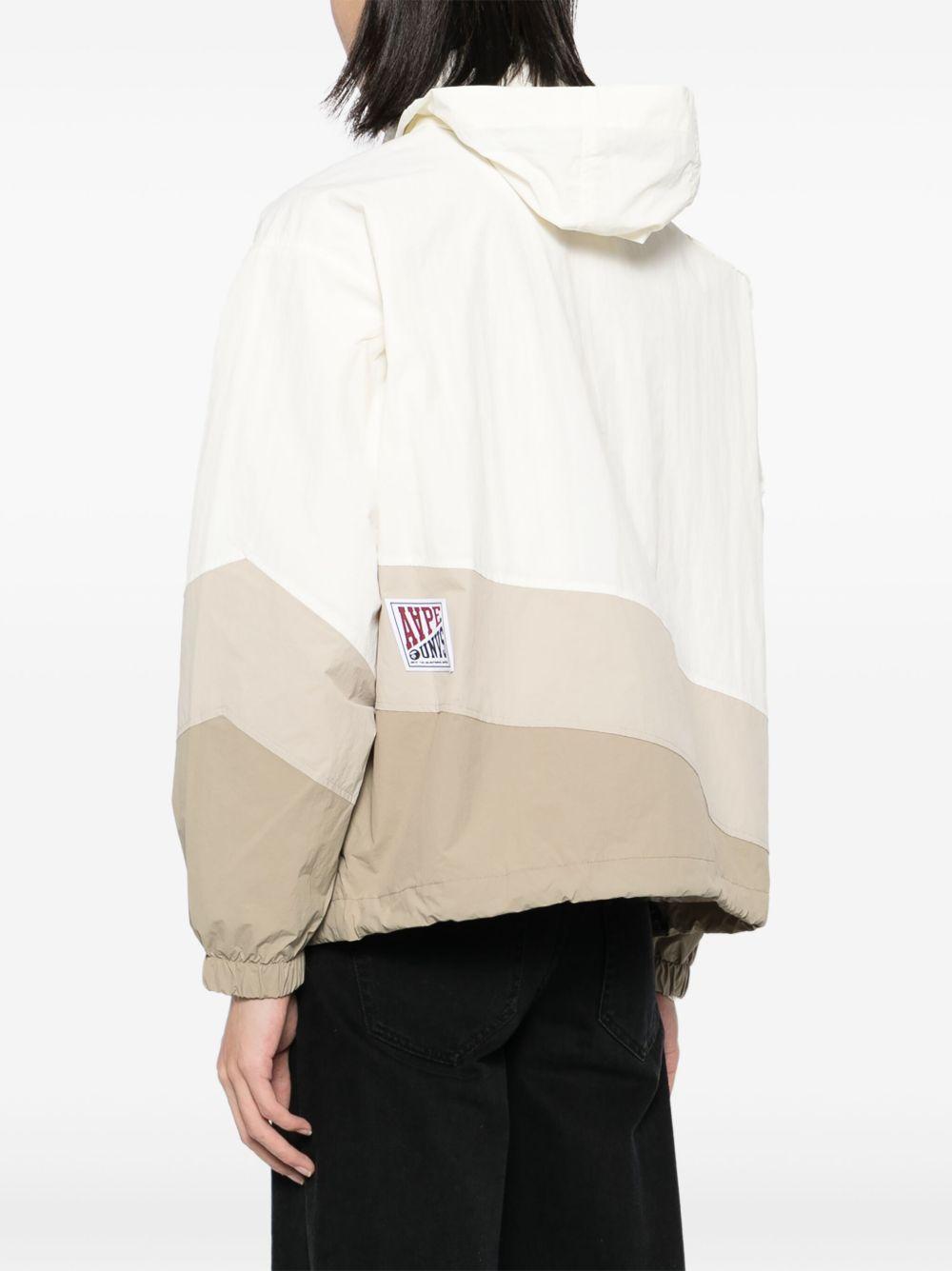 logo-patch long-sleeved jacket Product Image