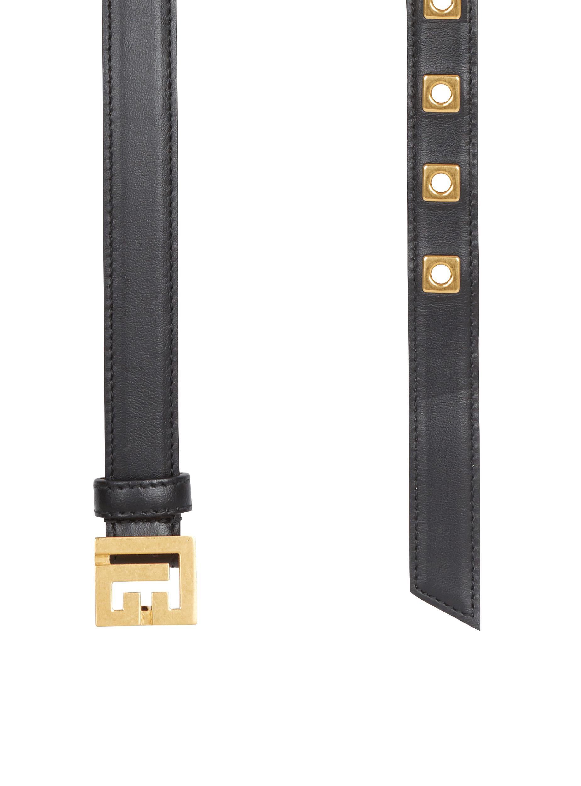 Leather P-Belt Product Image