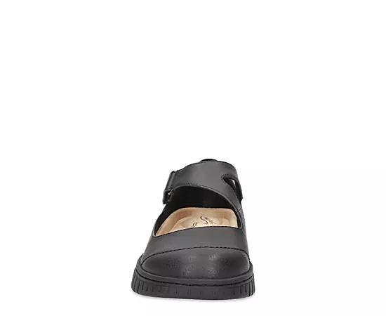 Easy Street Joyful Women's Mary Jane Flats, Size: 6.5 Wide, Brown Product Image