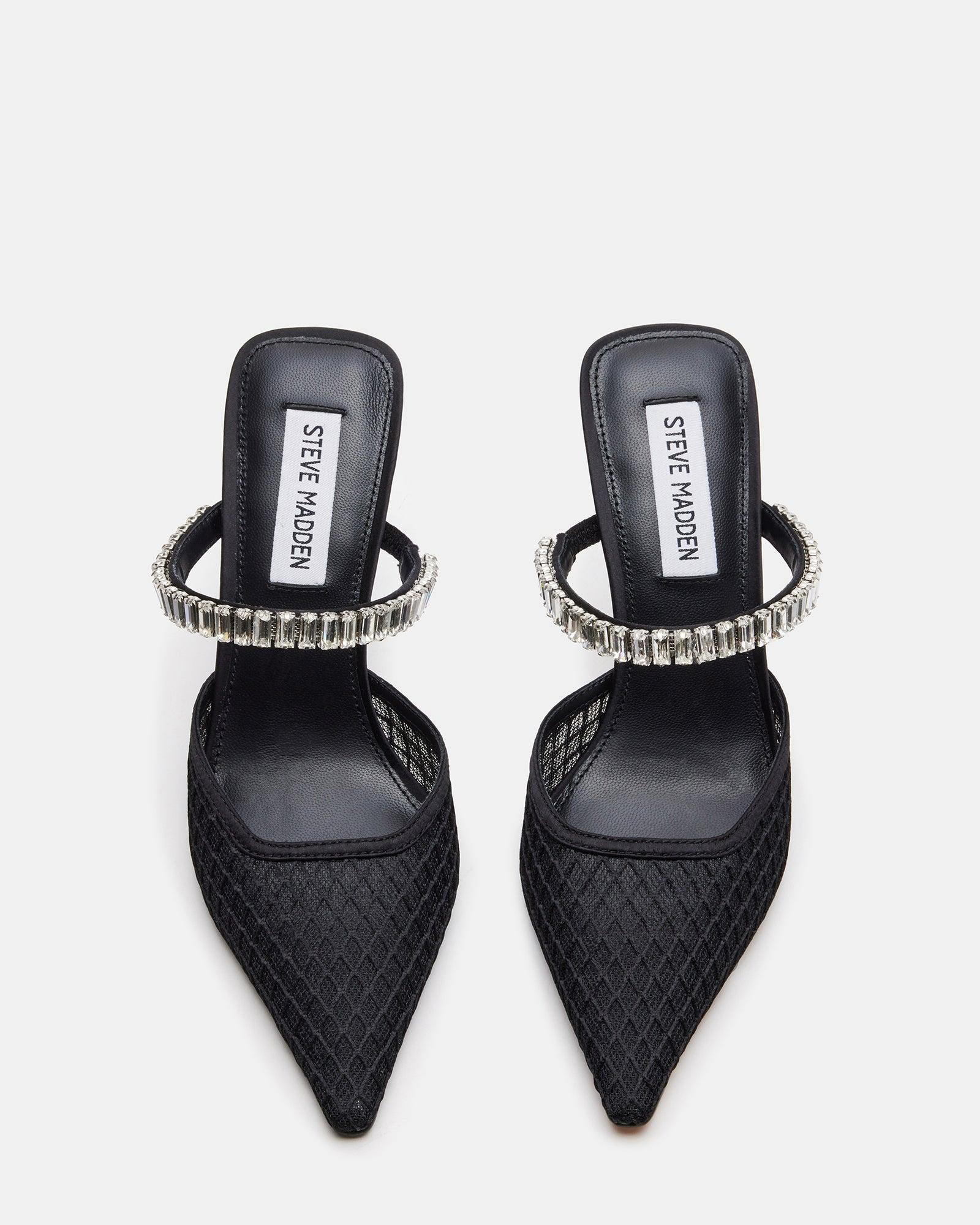 BRECKI SILVER LEATHER RHINESTONES Female Product Image
