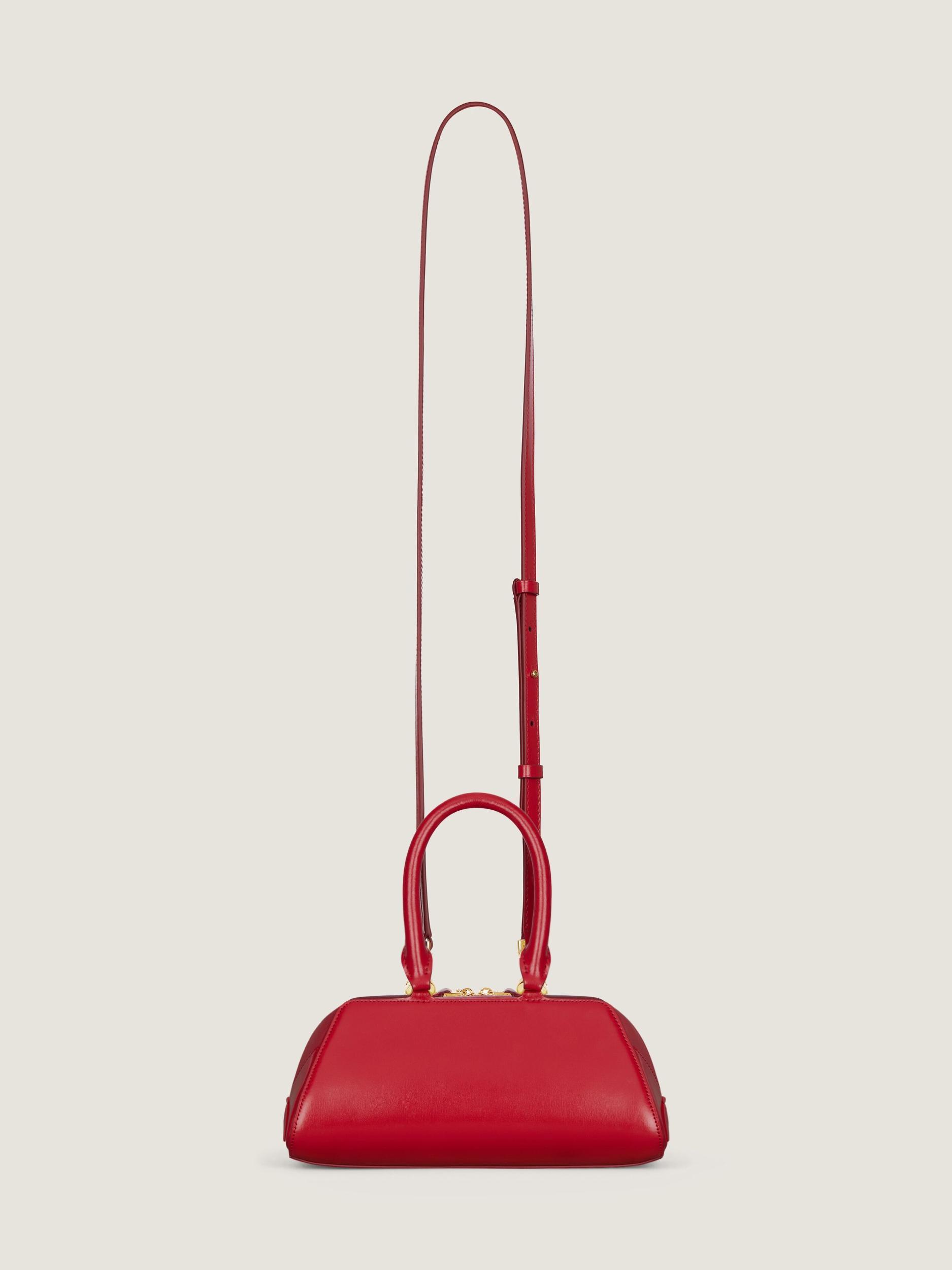 Mini Antigona East-West bag in Box leather Product Image