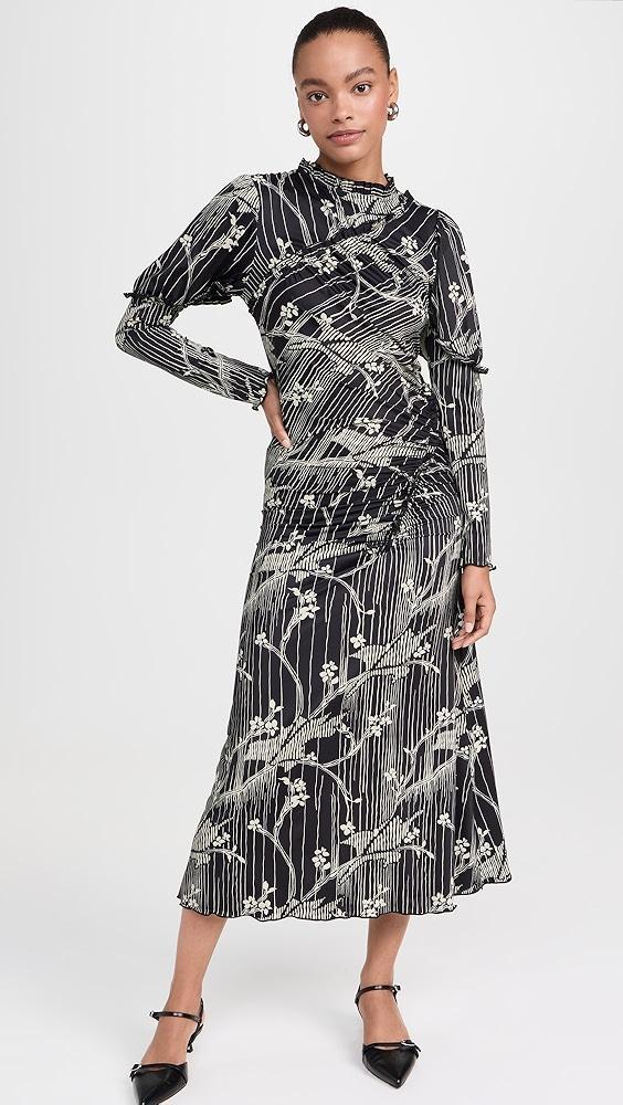 Sea Sunniva Print Sleeve Dress | Shopbop Product Image