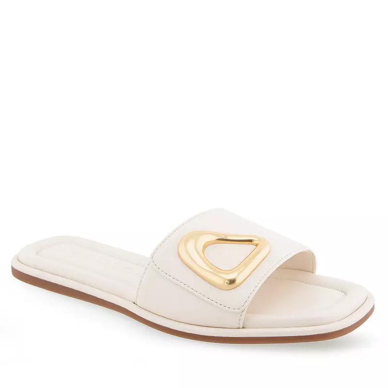 Aerosoles Womens Blaire Ornamented Slides Product Image