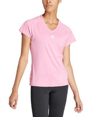 Women's adidas AEROREADY Train Essentials Minimal Tee, Size: XX Small, Black Product Image