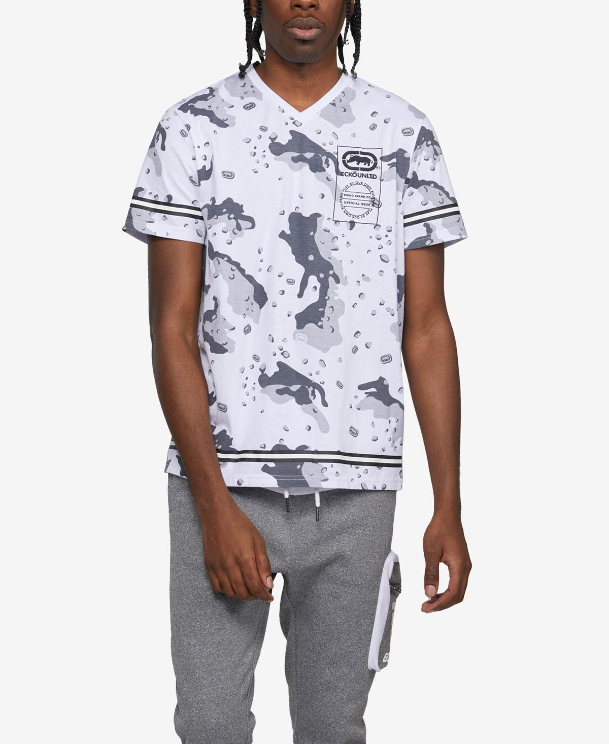 Ecko Unltd Mens Short Sleeves Wrap Around T-shirt Product Image