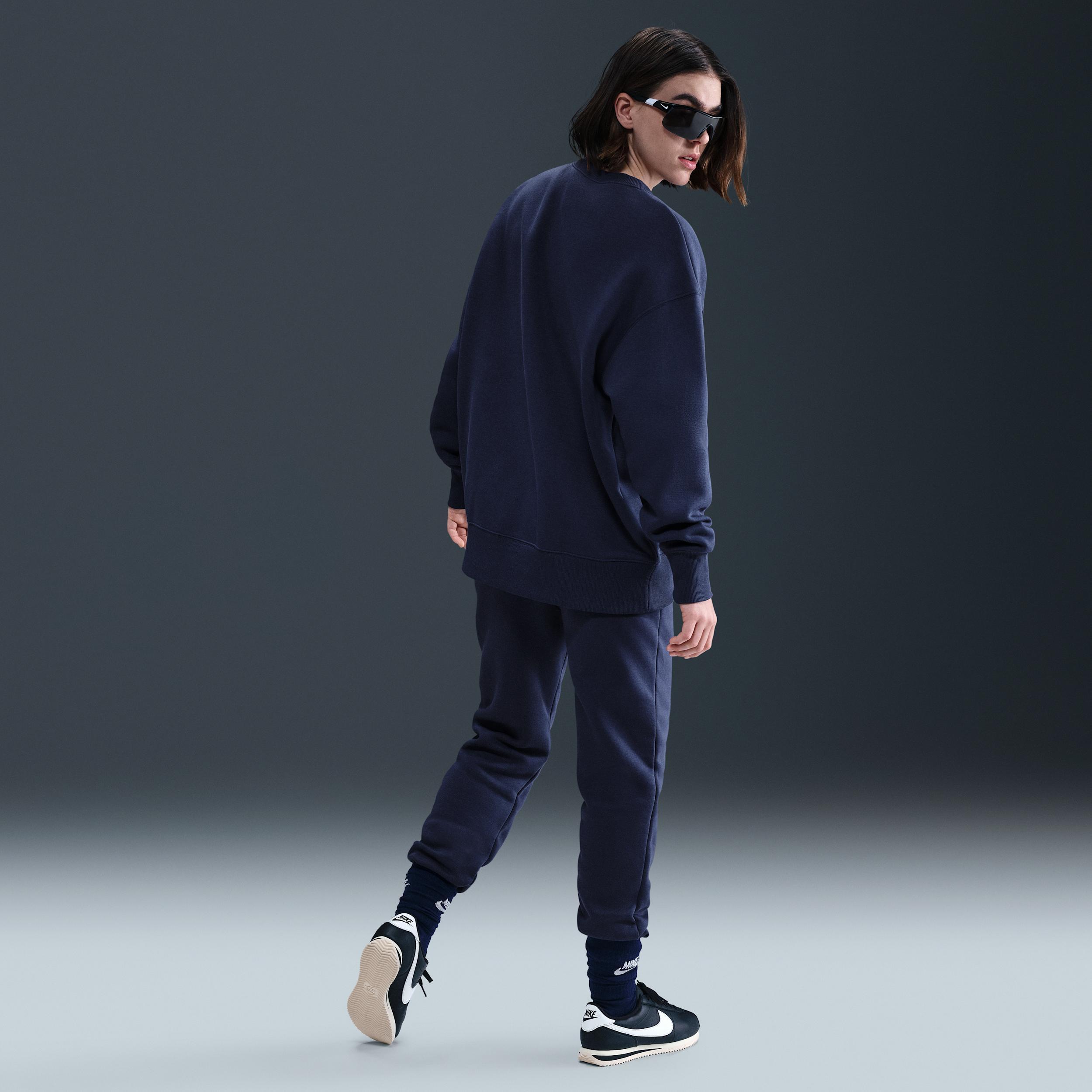 Women's Nike Sportswear Phoenix Fleece Oversized Crew-Neck Sweatshirt Product Image