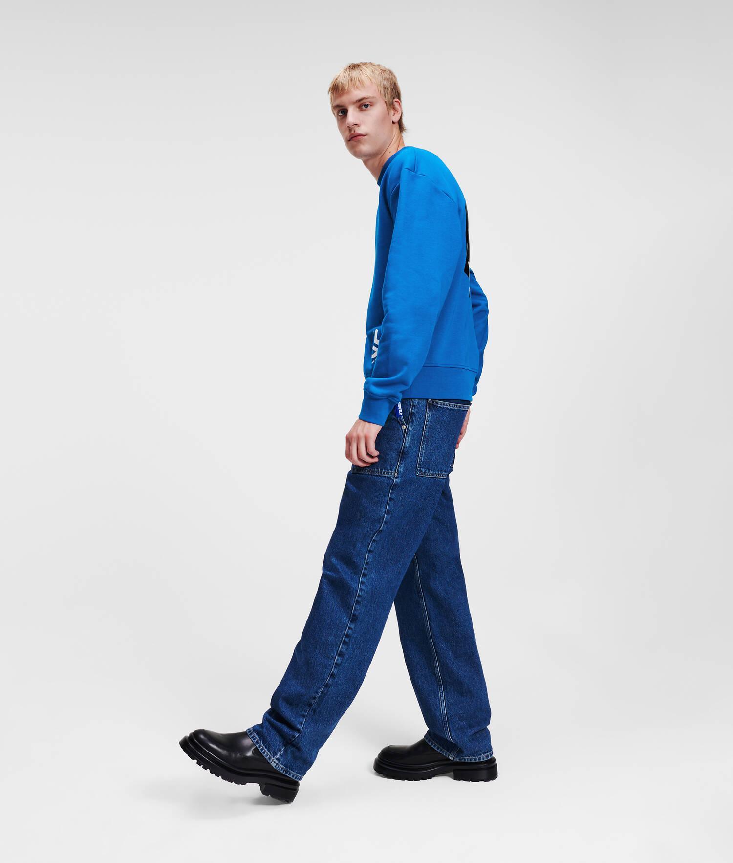 KLJ MONOGRAM GRAPHIC SWEATSHIRT Product Image
