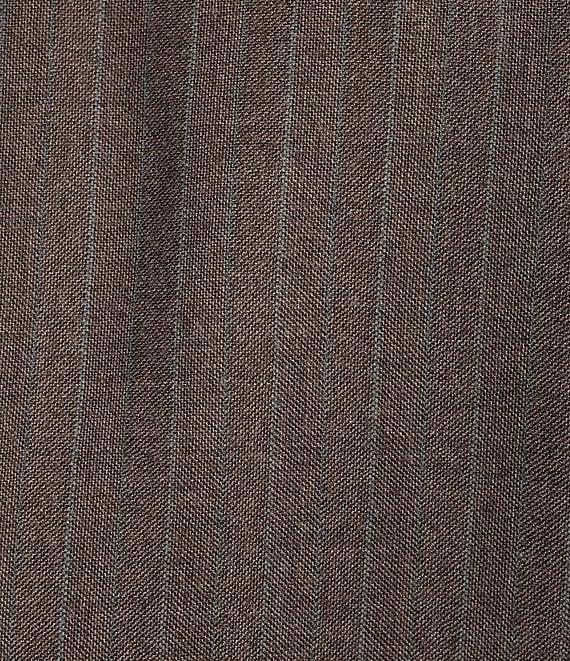 Hart Schaffner Marx Chicago Classic Fit Pleated Stripe Pattern 2-Piece Suit Product Image