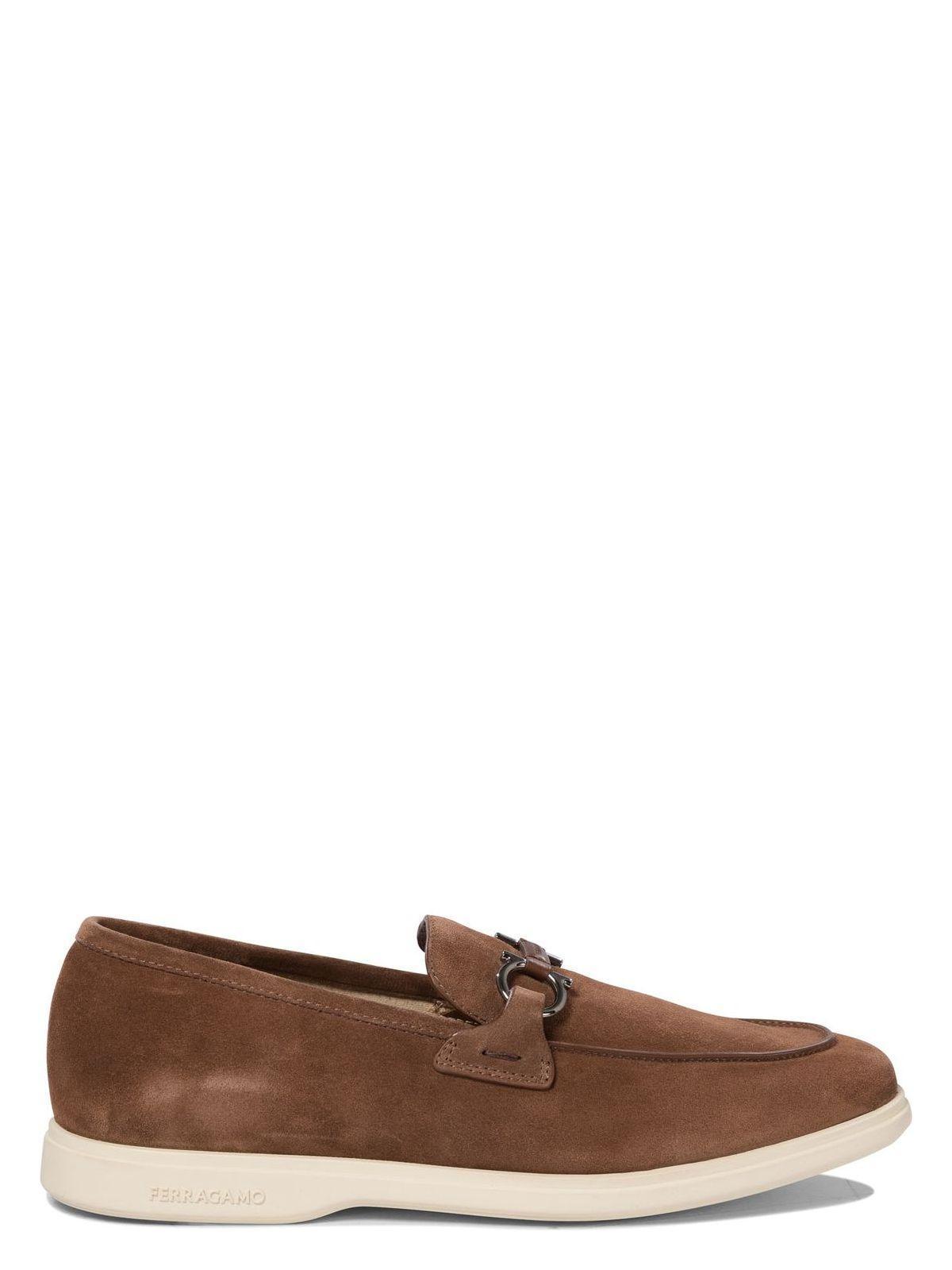 FERRAGAMO Men's Loafers & Slippers In Brown Product Image