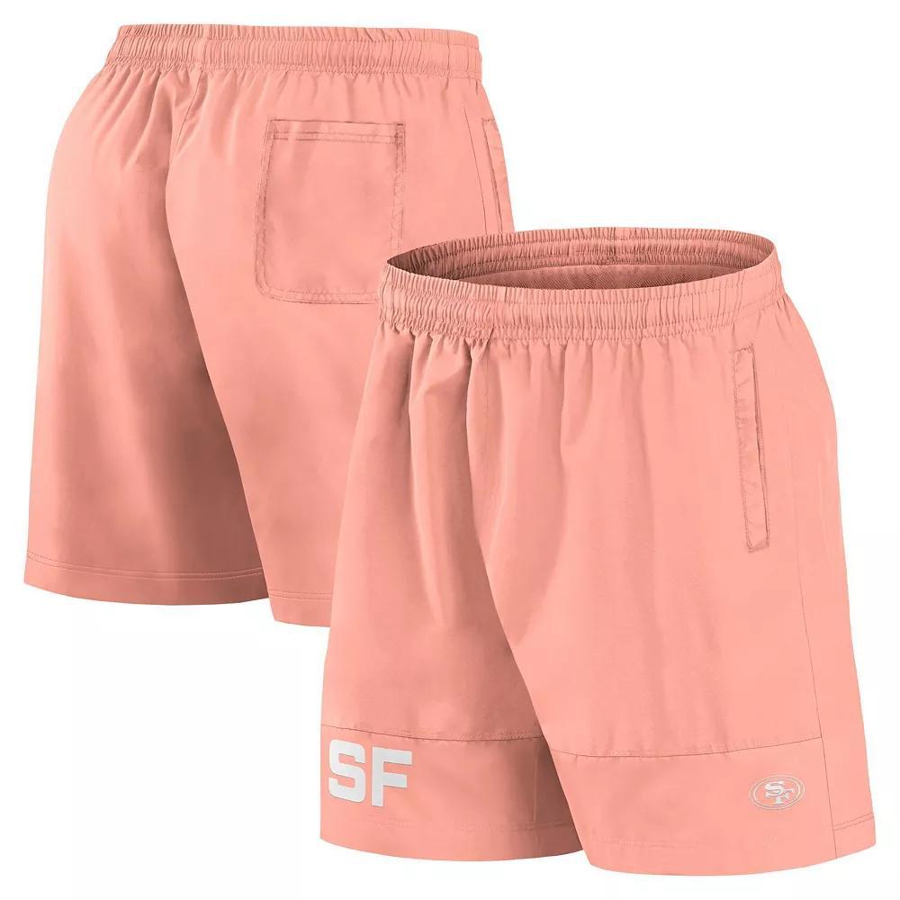 Men's Fanatics Light Pink San Diego Padres Elements Swim Shorts, Size: 2XL Product Image
