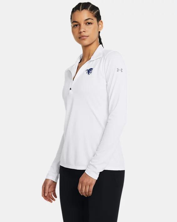Women's UA Tech™ Mesh Collegiate ¼ Zip Product Image