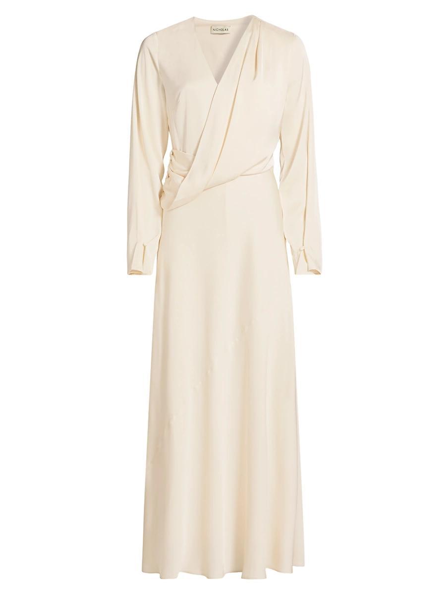 Womens Yuri Twist-Detailed Maxi Dress Product Image