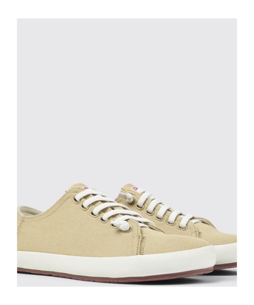 CAMPER Peu Rambla Vulcanizado Sneakers In Nude Product Image