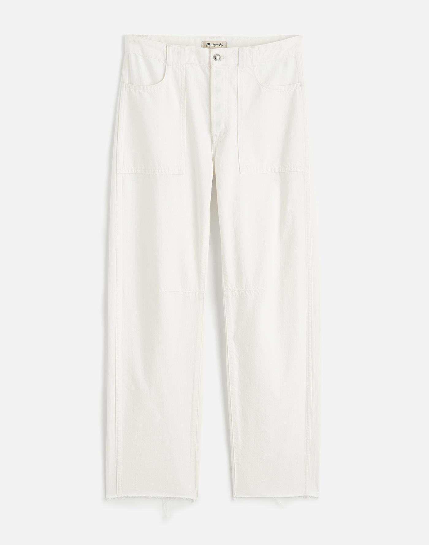 The Darted Barrel-Leg Jean Product Image