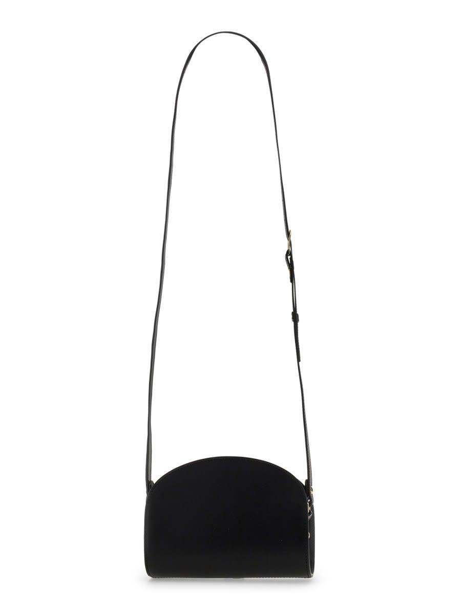 APC Mini Demi Lune Bag In Black Product Image
