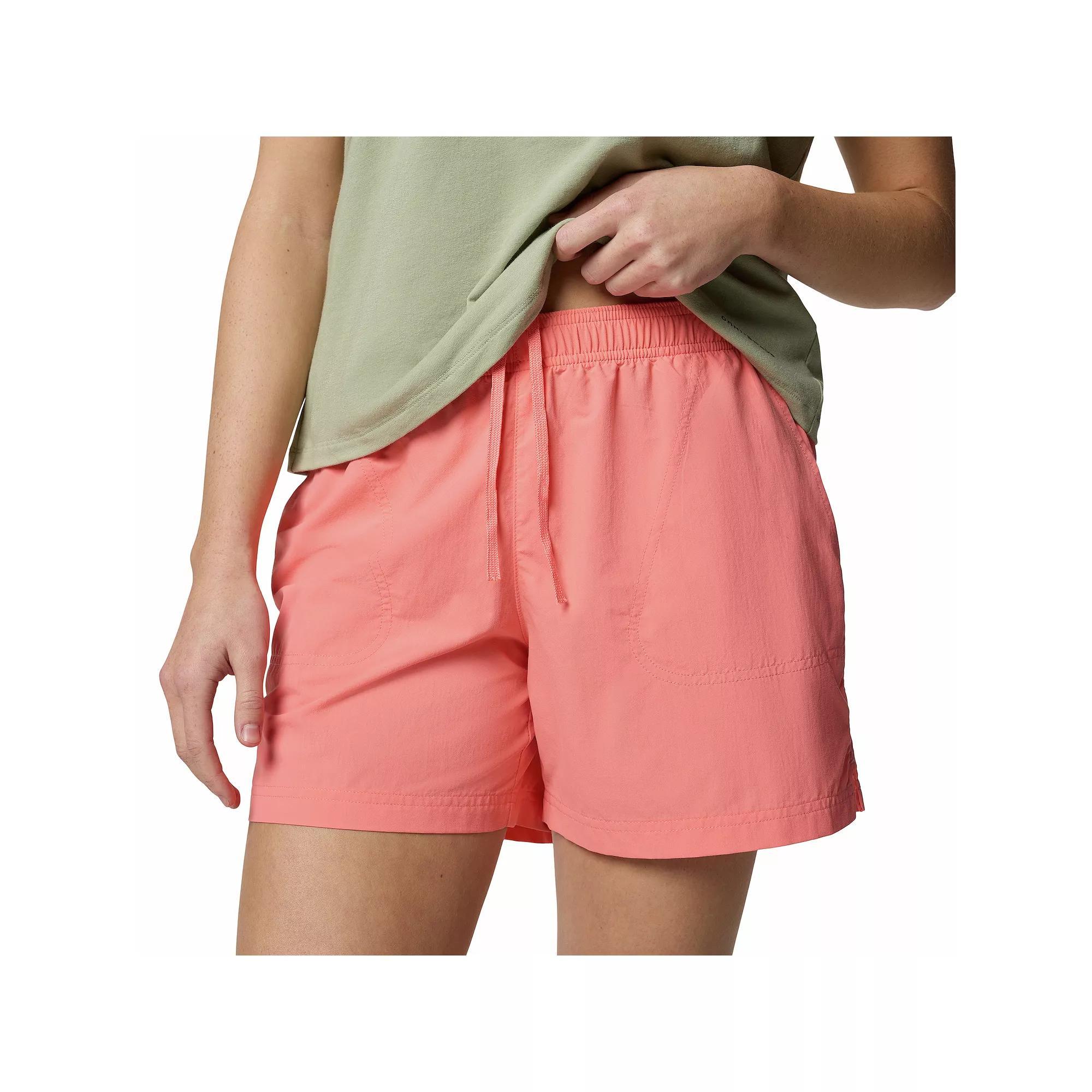 Women's Columbia Sandy River Shorts II, Size: XXL, Fossil Product Image