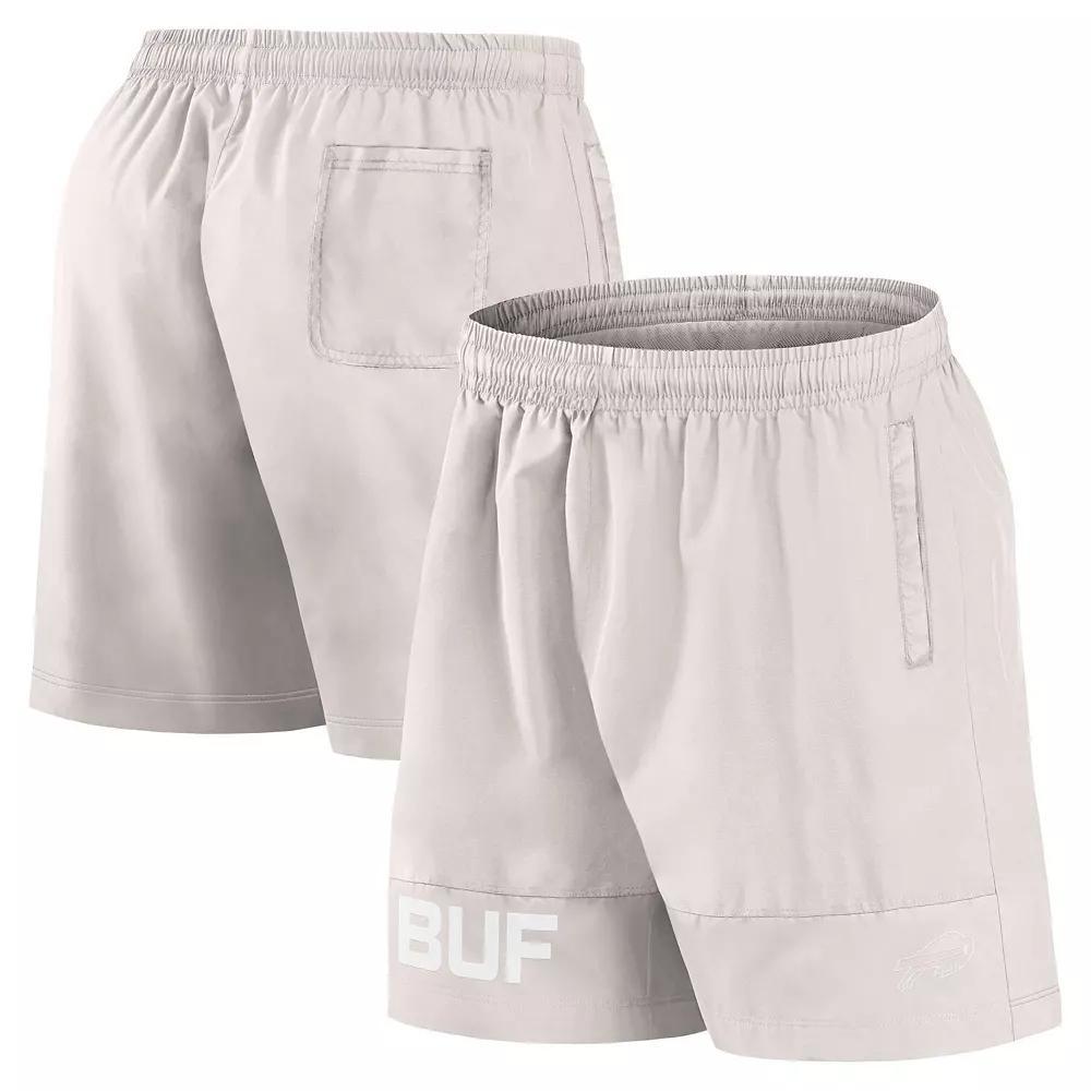 Men's Fanatics Cream Pittsburgh Steelers Elements Shorts, Size: Large, Beige Product Image