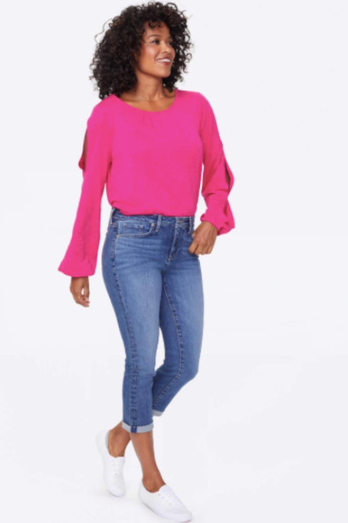 Chloe Skinny Capri - Alton Wash Product Image