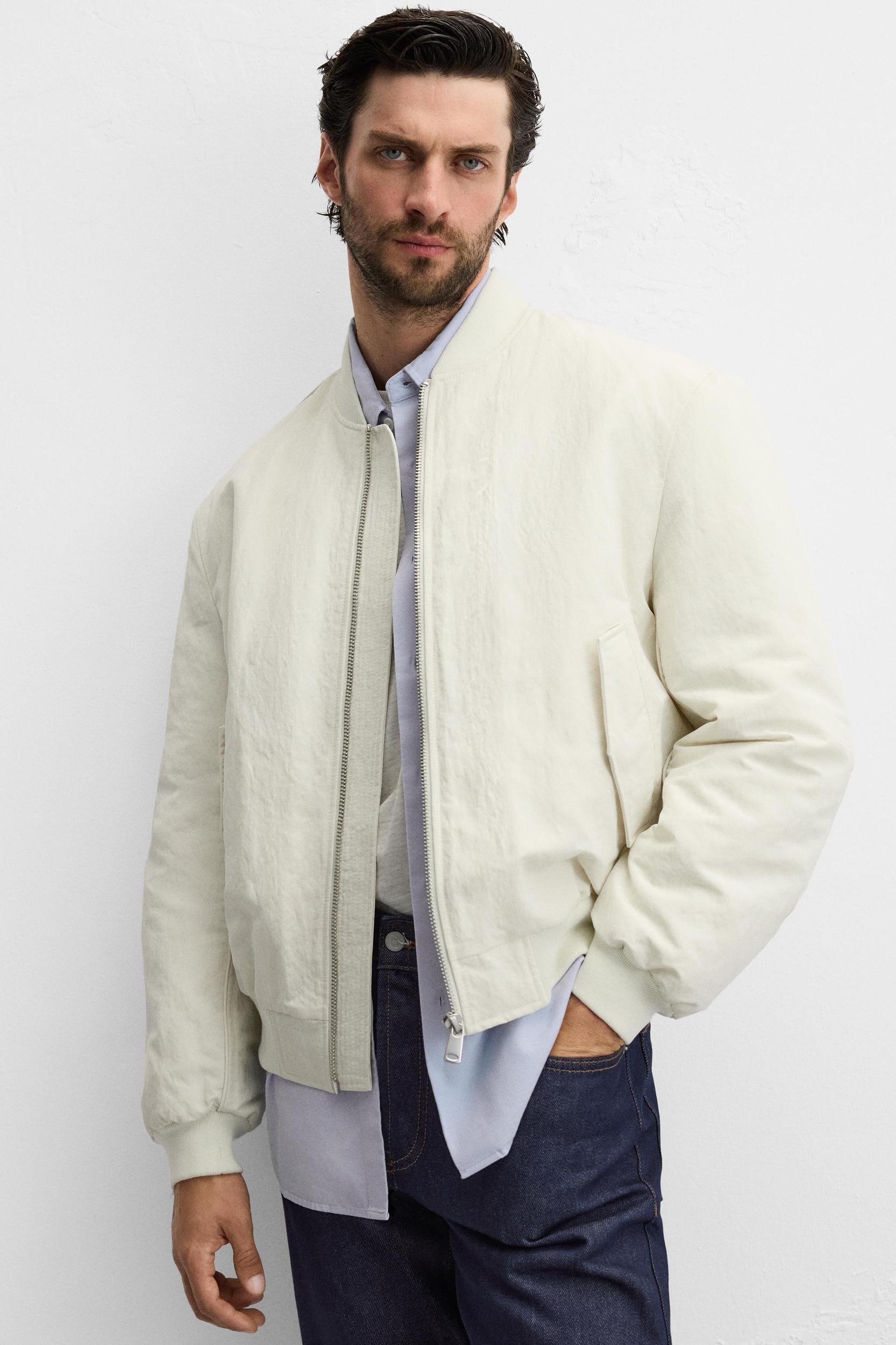PADDED BOMBER JACKET Product Image