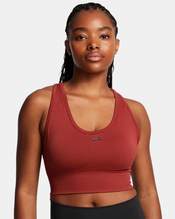 UA Vanish Seamless Womens Mid Sports Bra Product Image