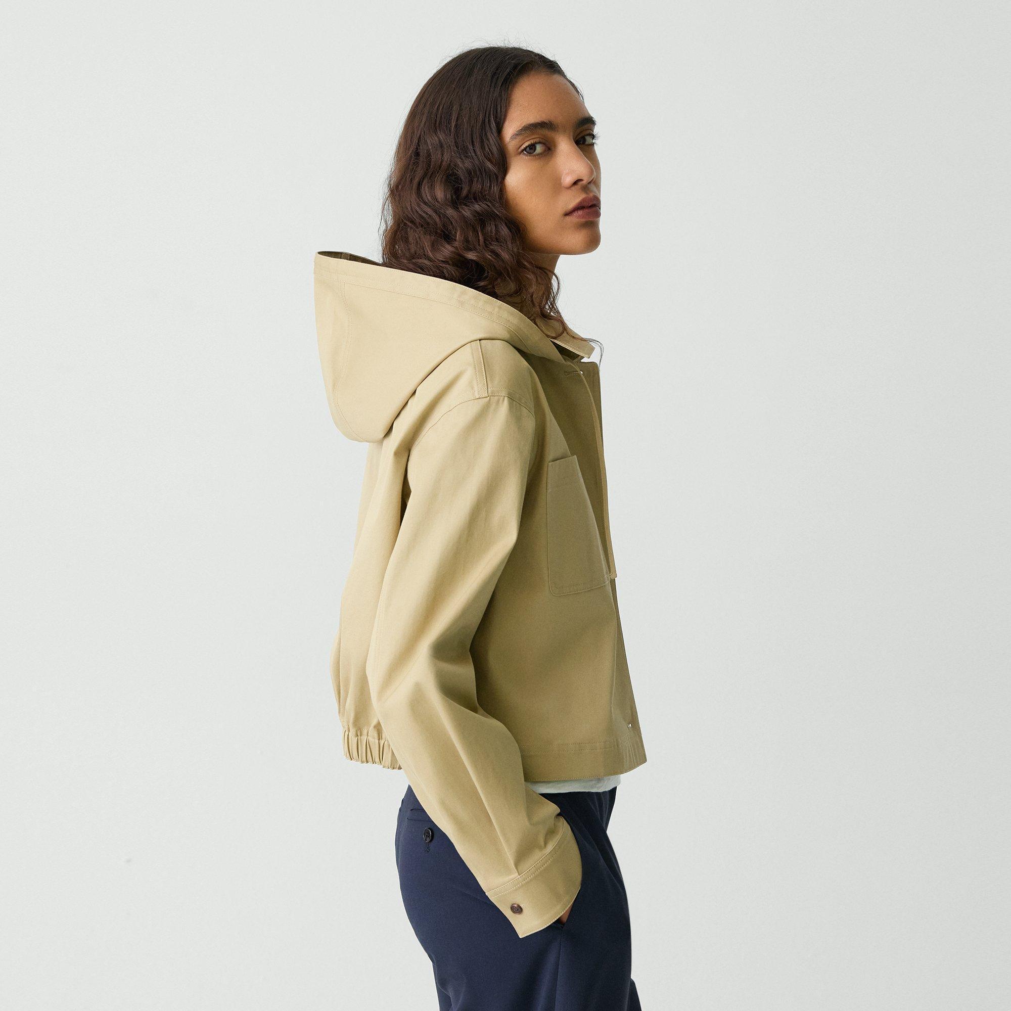 HOOD CROP JKT Product Image
