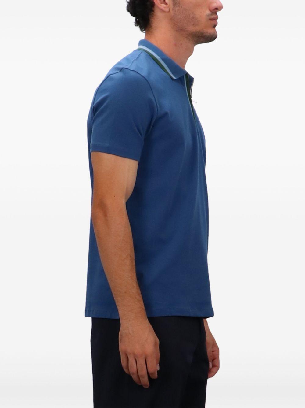 half-zip polo shirt Product Image