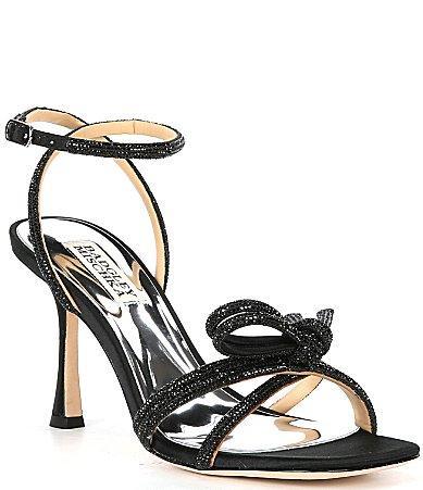 Womens Effie 85MM Crystal-Embellished Satin Stiletto Sandals Product Image