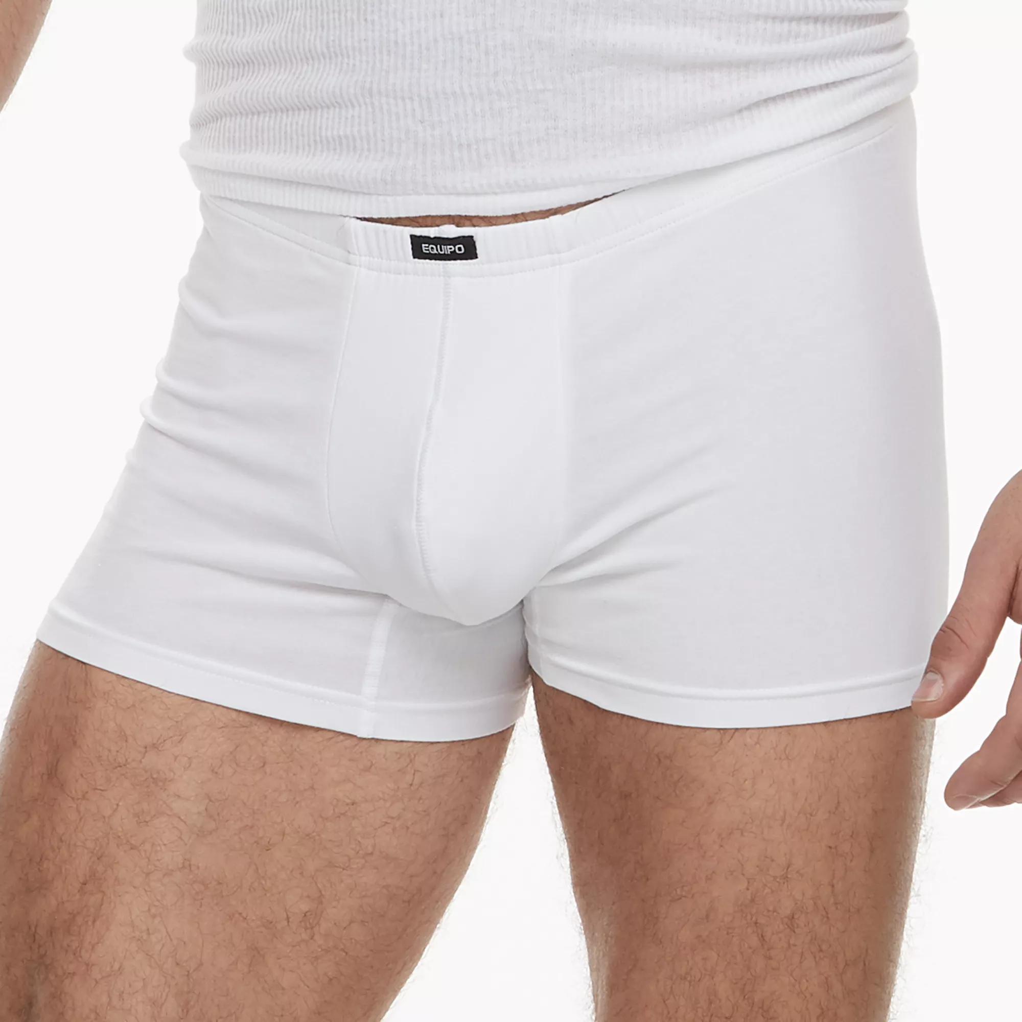 Men's Equipo 3-pack Solid Trunks, Size: Small, White Product Image
