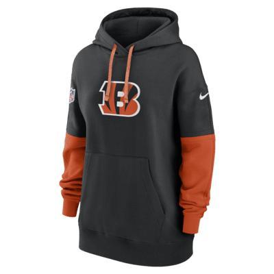 Cincinnati Bengals Sideline Essential Nike Women's NFL Pullover Hoodie Product Image