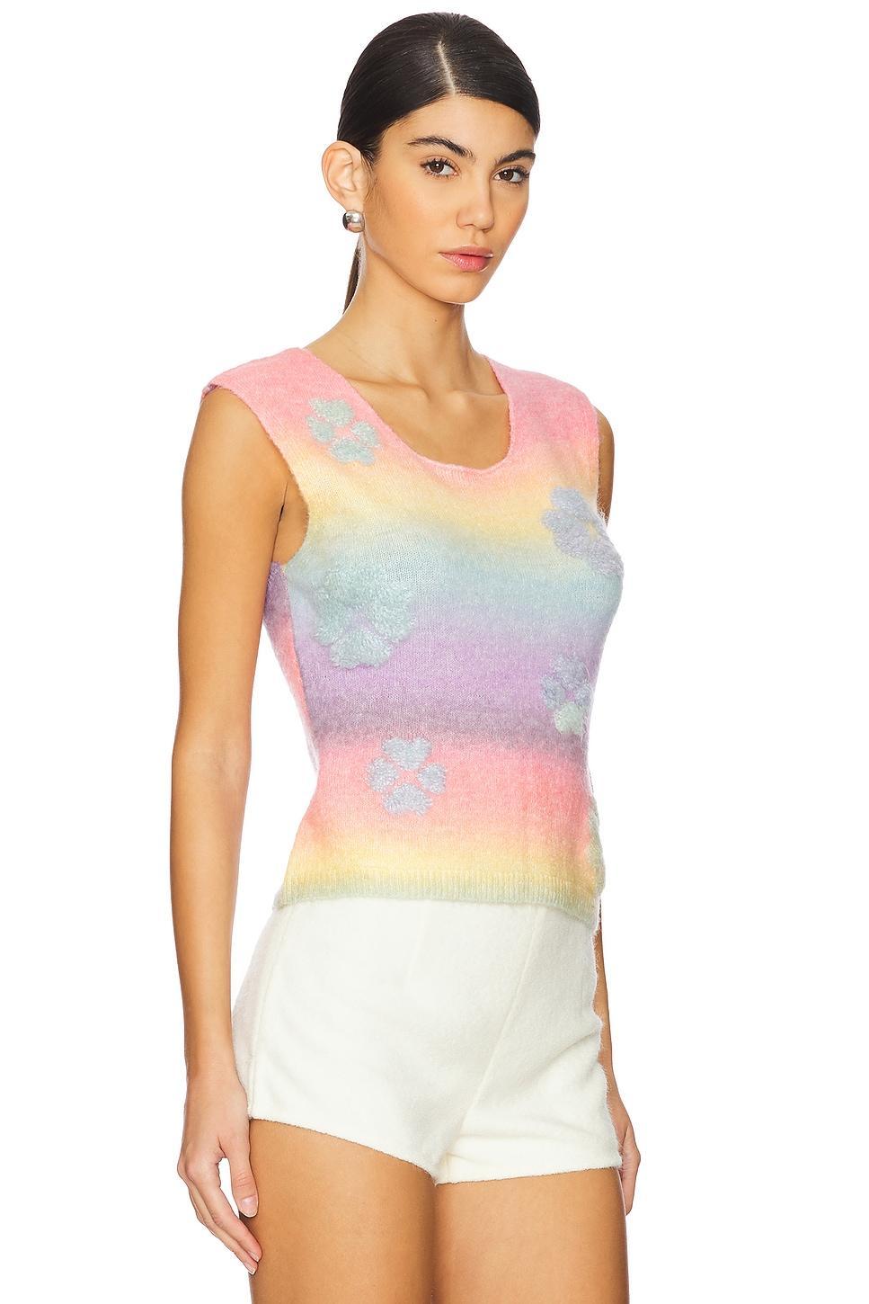 Gradient Knit Vest Susan Fang Product Image