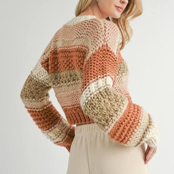 Butter Pecan Chunky Sweater Product Image