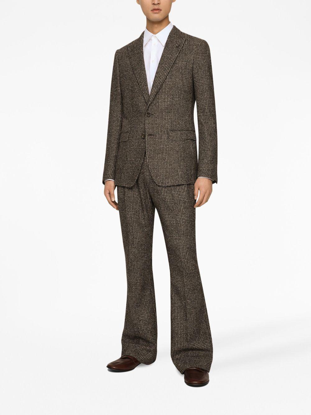 Prince of Wales single-breasted blazer Product Image