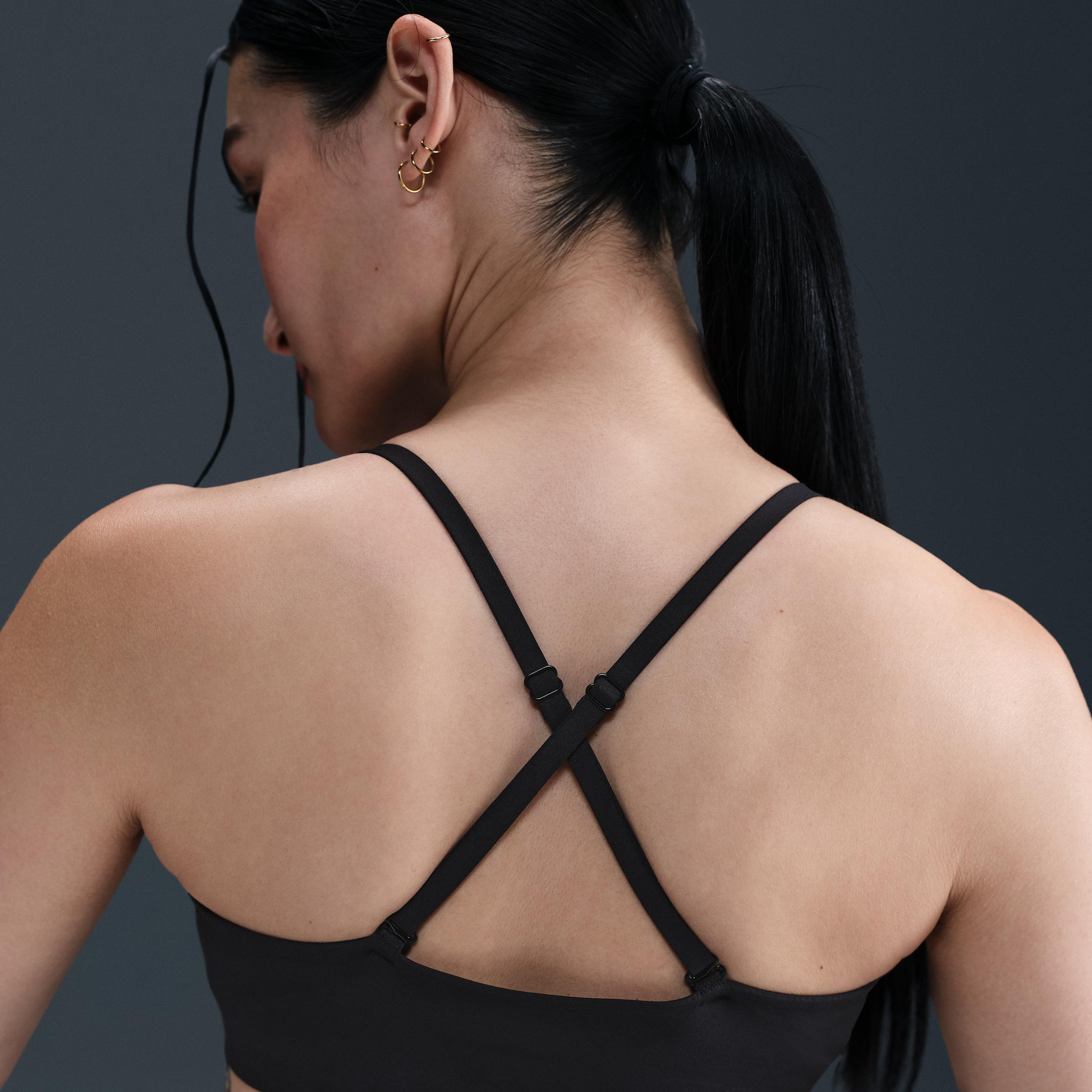 Nike Women's Form Light-Support Non-Padded Triangle Sports Bra Product Image