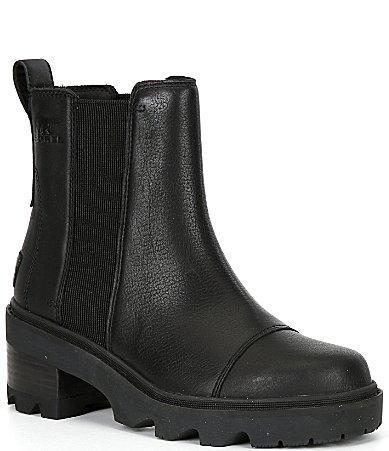 Joan Now Leather Chelsea Ankle Boots Product Image