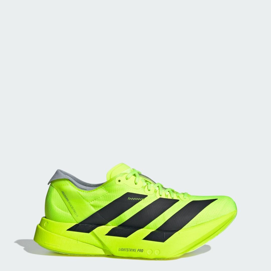 adidas Adizero Adios Pro 4 Shoes Lucid Lemon 7 Womens Product Image