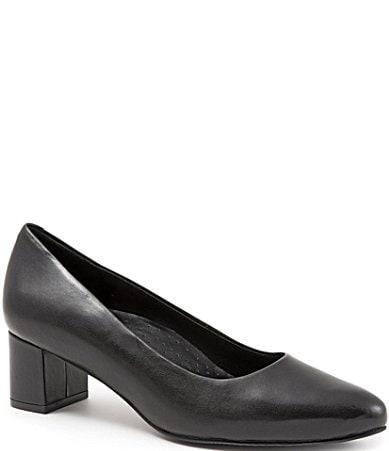 Trotters Kari Leather Pumps Product Image
