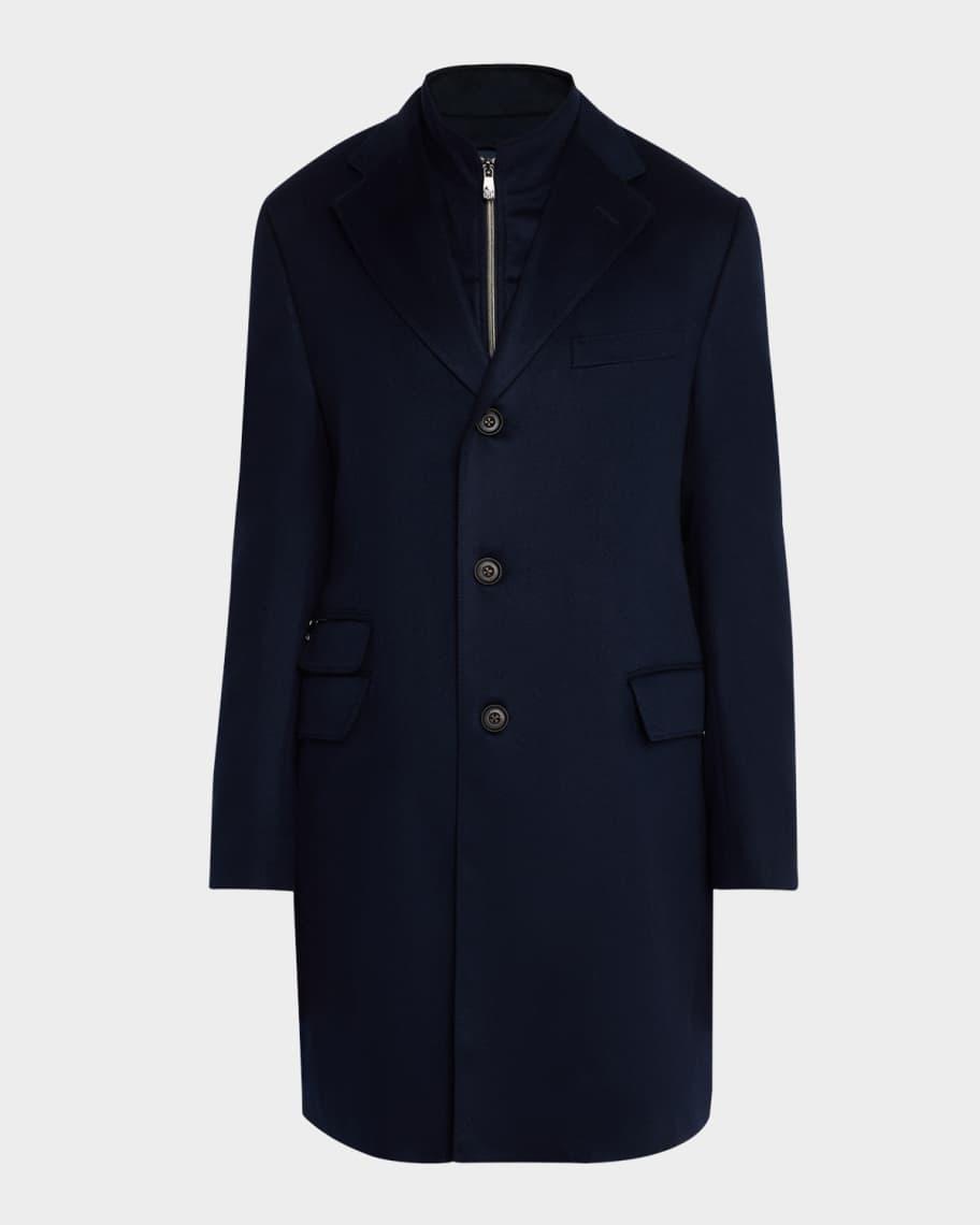 Mens Wool ID Topcoat Product Image