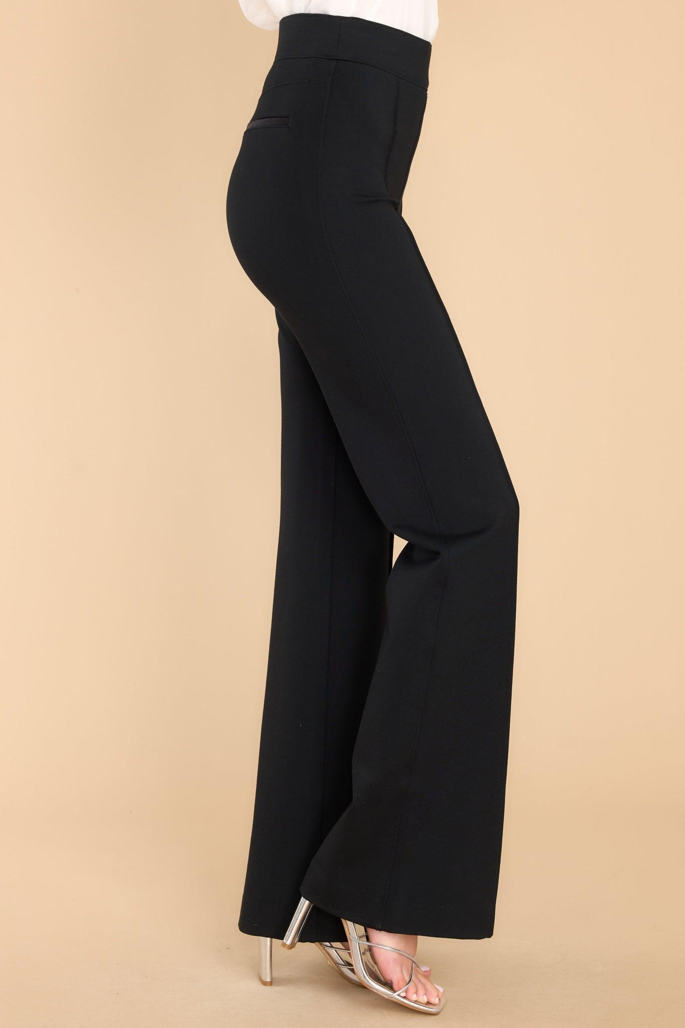 The Perfect Black Hi-Rise Flare Pants Female Product Image