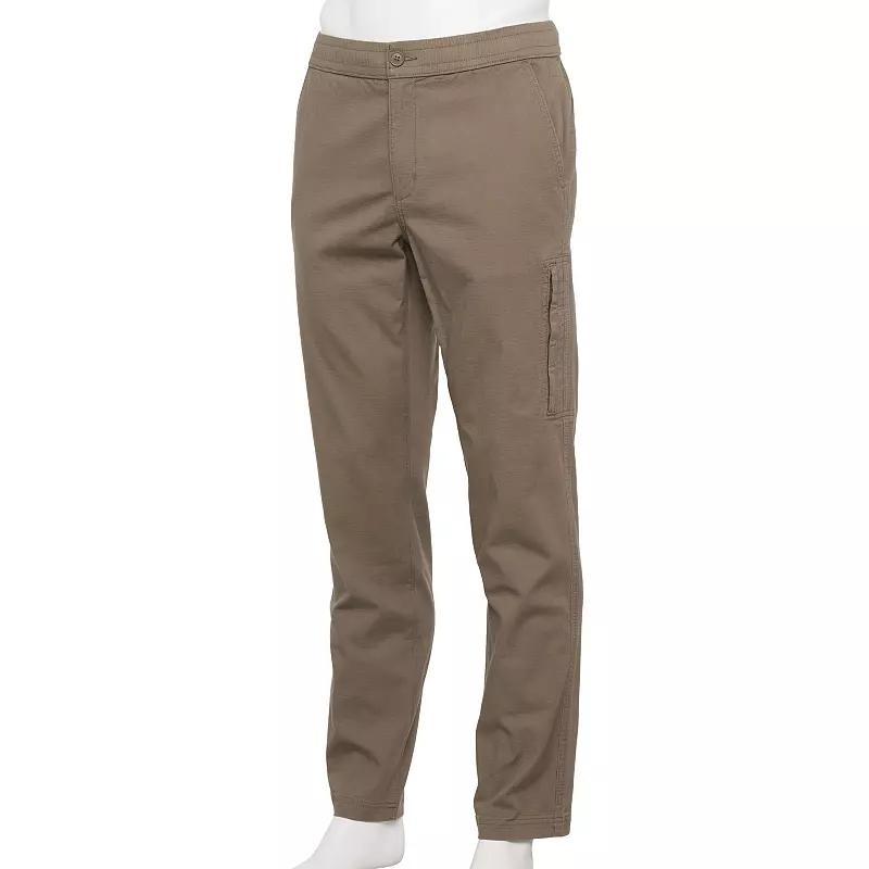 Mens Sonoma Goods For Life Side-Zip Ripstop Pants Kagan Green Product Image