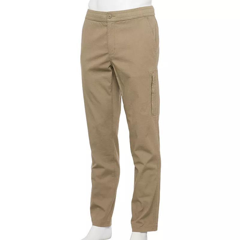 Mens Sonoma Goods For Life Side-Zip Ripstop Pants Kagan Green Product Image