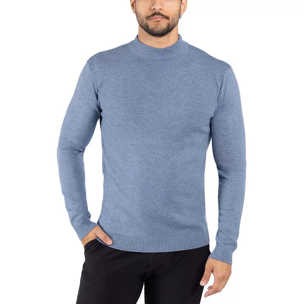 Men's Xray Regular-Fit Mockneck Sweater, Size: 3XL, Brown Product Image