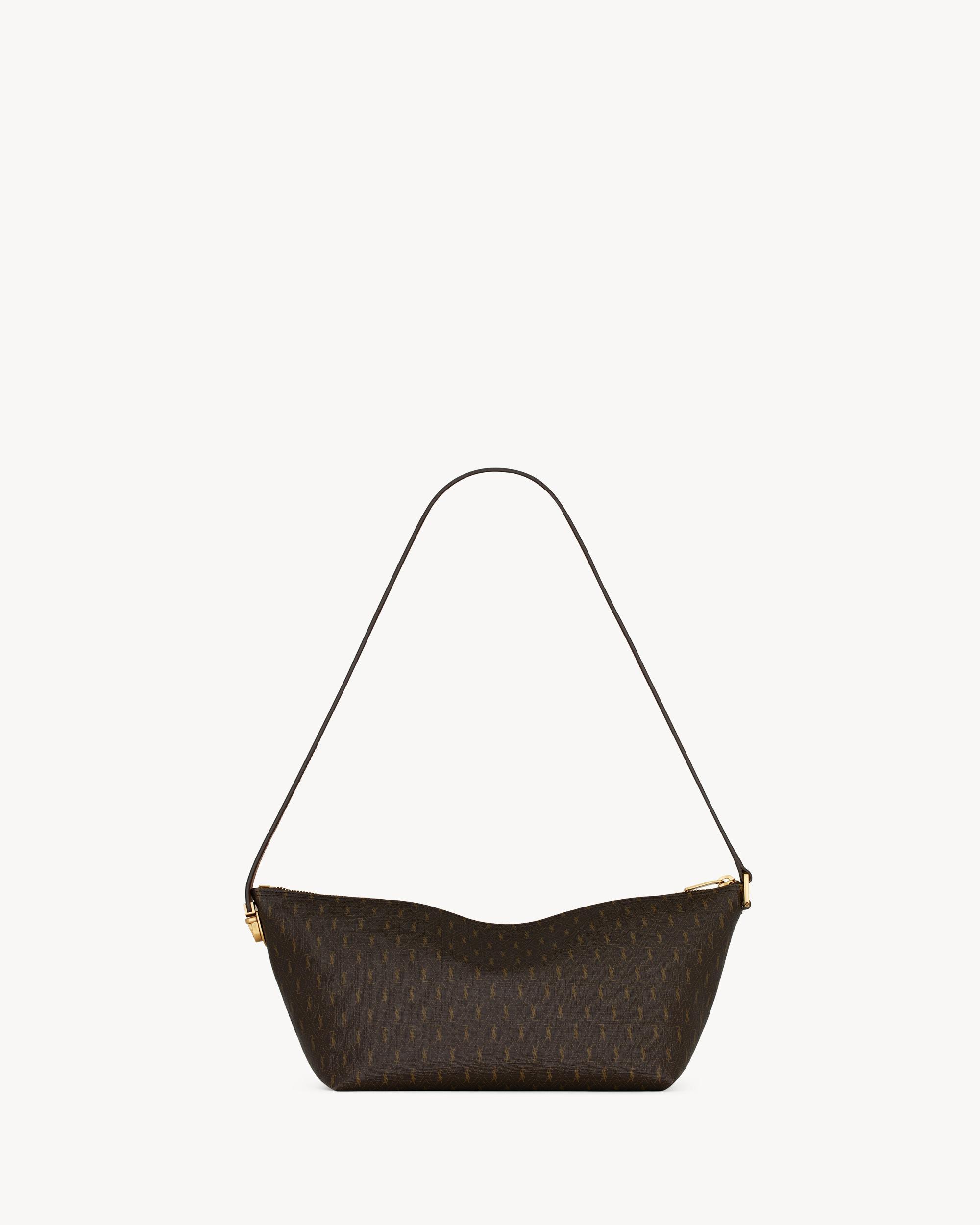 LE MONOGRAMME CROSSBODY BAG IN CASSANDRE CANVAS AND SMOOTH LEATHER Product Image