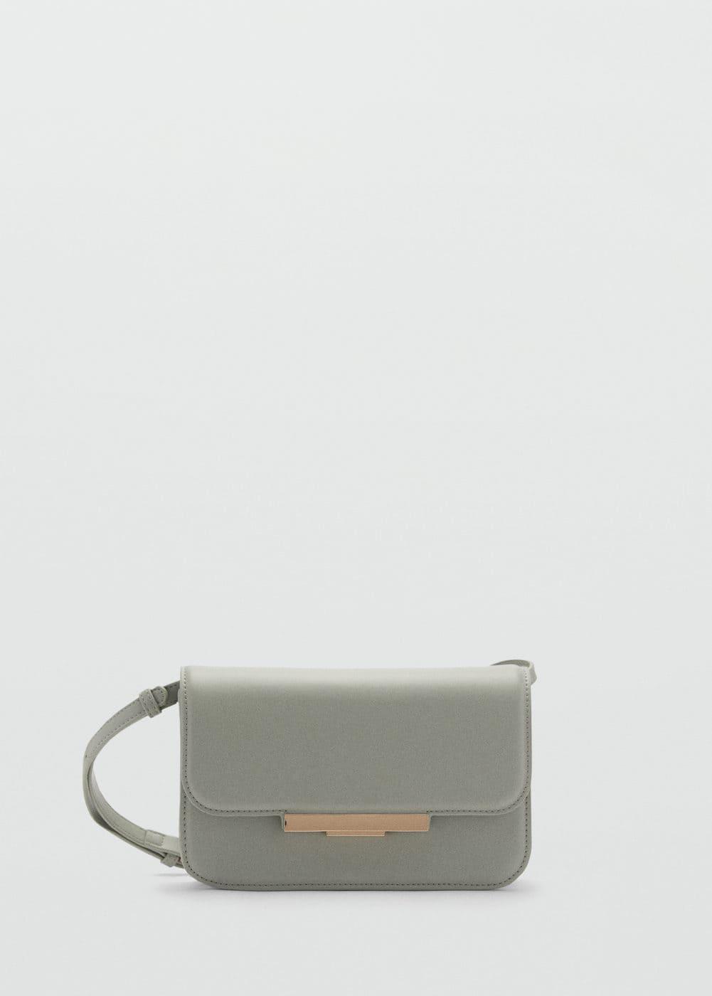 Mango Womens Flap Detail Crossbody Bag Product Image