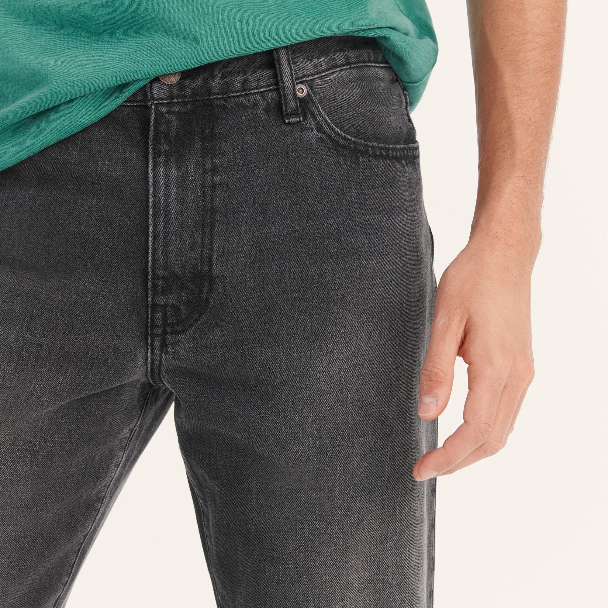 Classic Straight-fit jean in deep grey wash Product Image