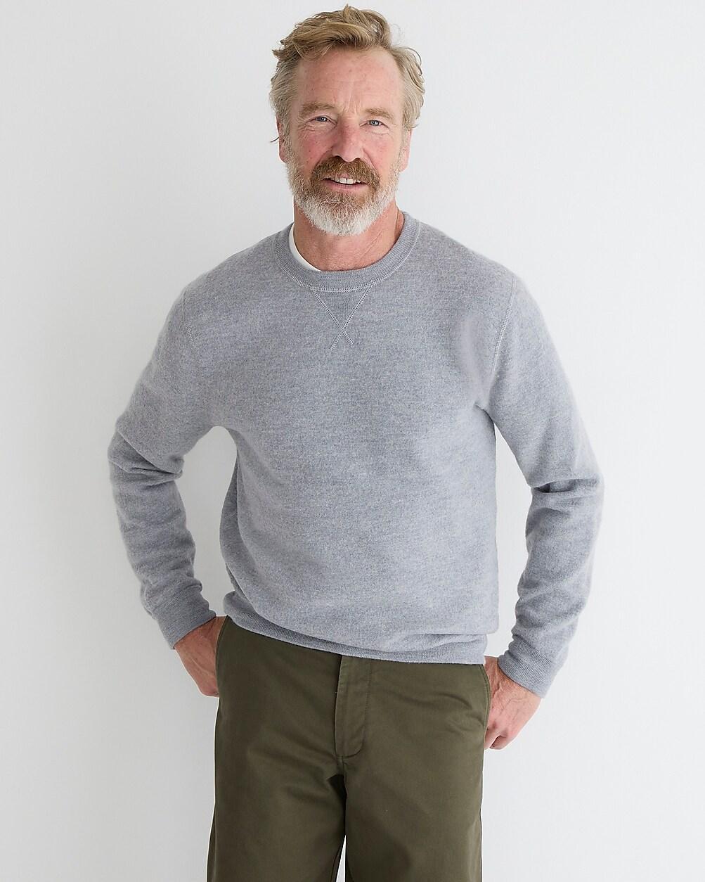 Mens Cashmere Sweater Product Image