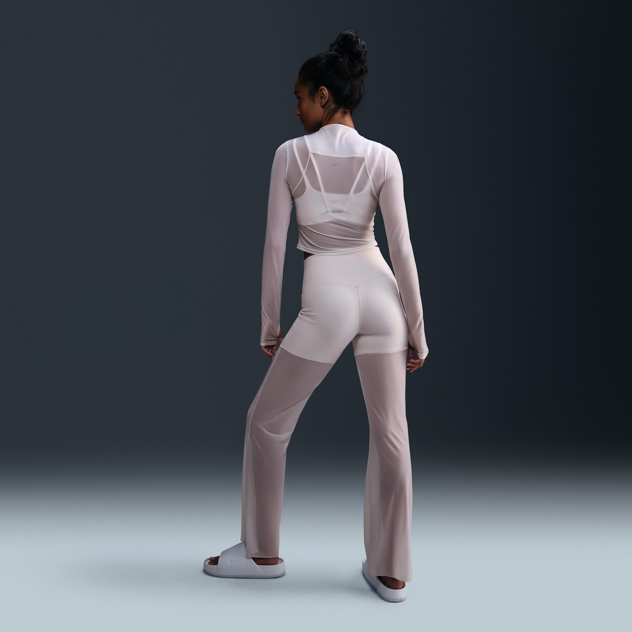 Nike Zenvy Sheer Women's Dri-FIT Long-Sleeve Top Product Image