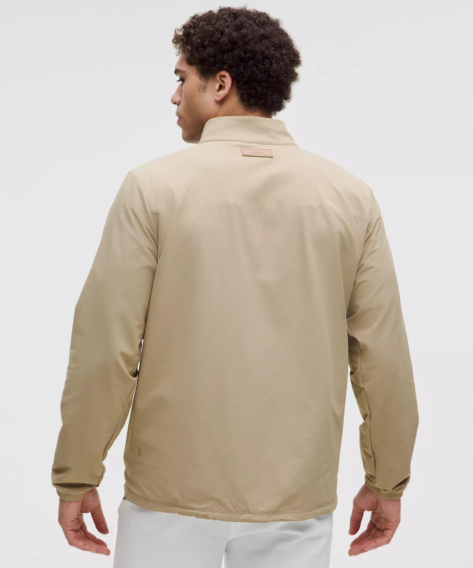 Windproof Golf Pullover Quarter-Zip Jacket Product Image