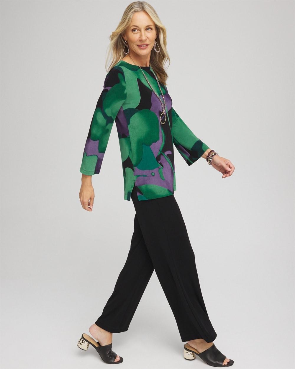 Travelers™ Watercolor Bell Sleeve Tunic Product Image